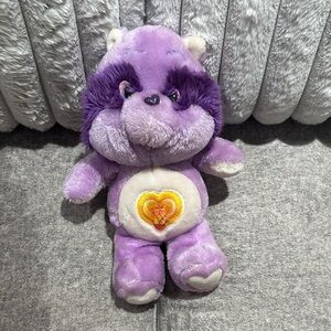 Vintage Care Bear Bright Heart Raccoon
